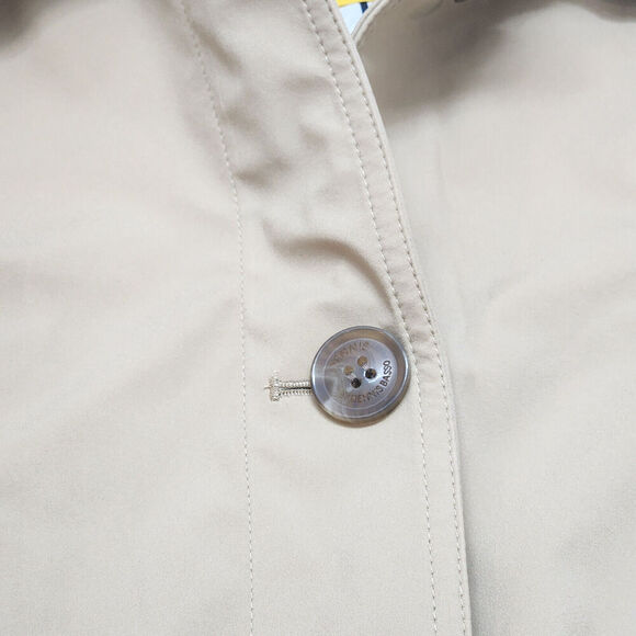 Dennis Basso Water Resistant Women's Trench Tan‎ Sz L - NEW - Picture 6 of 7